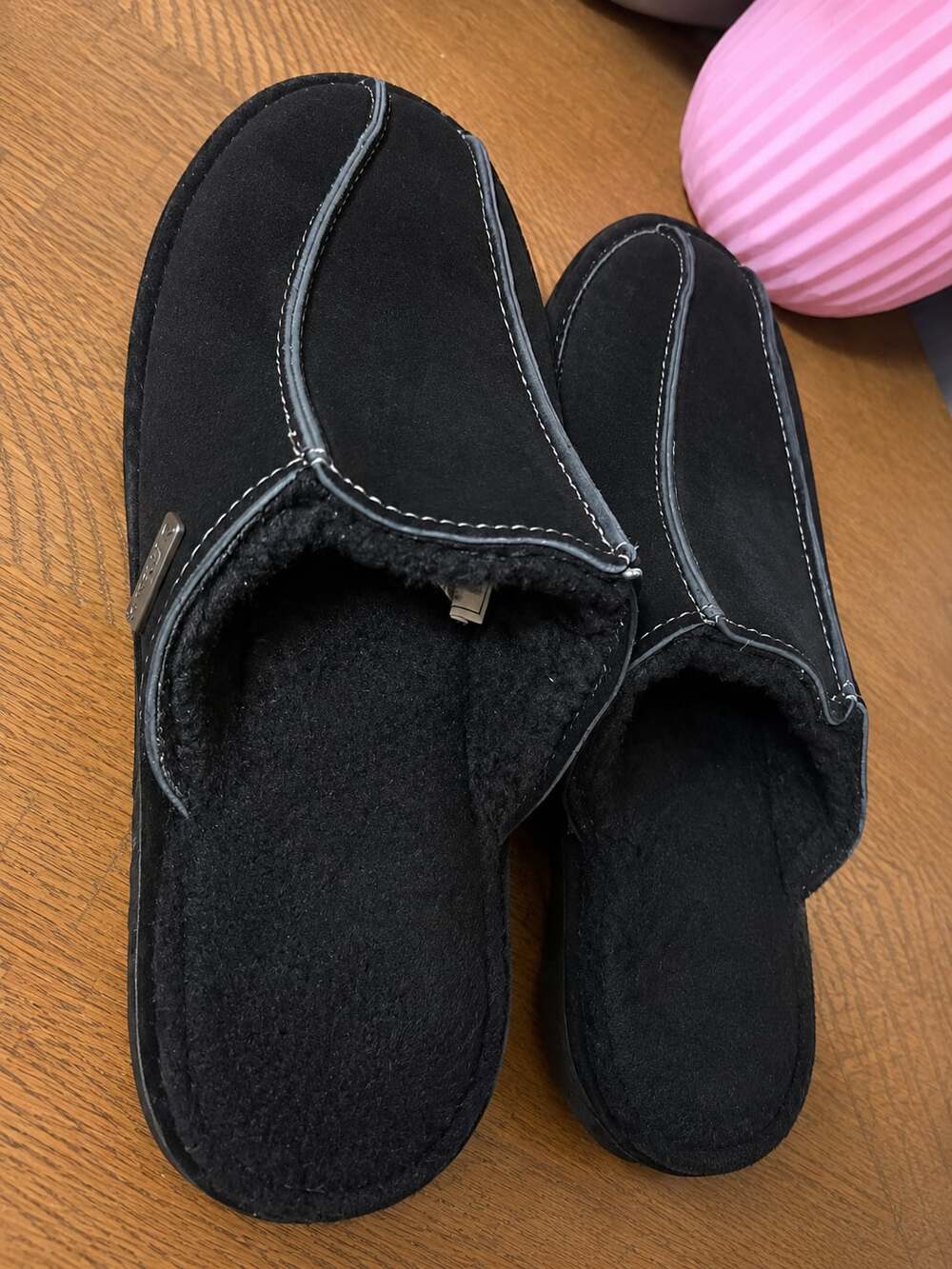 Bearpaw Pierre Men's Slipper Black Size US 9